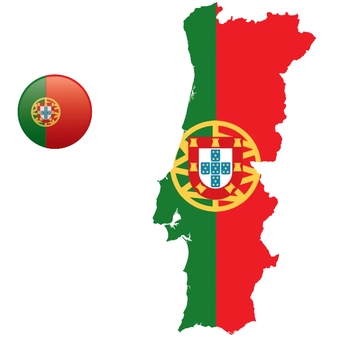 Map of Portugal