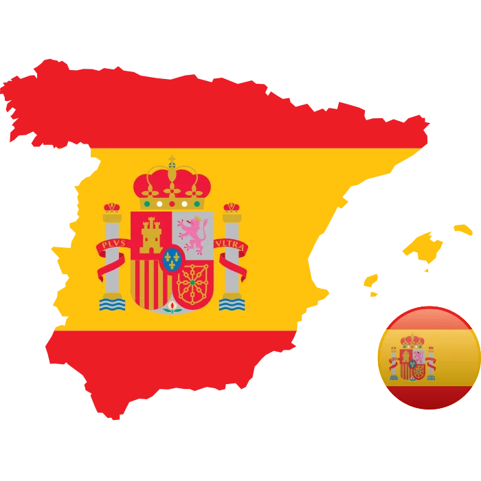 Map of Spain